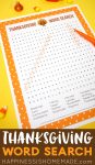 Free Printable Thanksgiving Word Search Puzzle Graphic