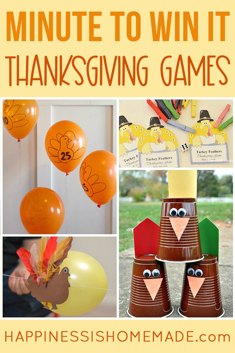 Thanksgiving Think Fast Game | Thanksgiving Kids | Thanksgiving Games |  Party