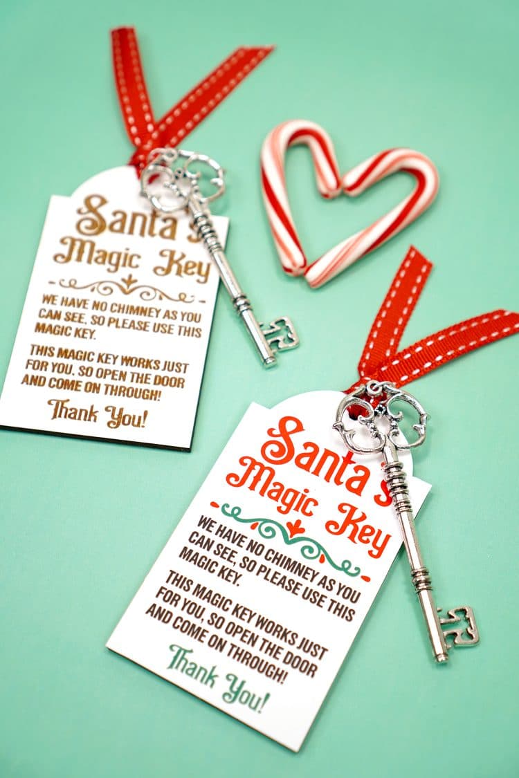 Santa's Magic Key  A Laser Cutting File