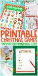 printable christmas games for the whole family