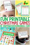 fun printable christmas games 
