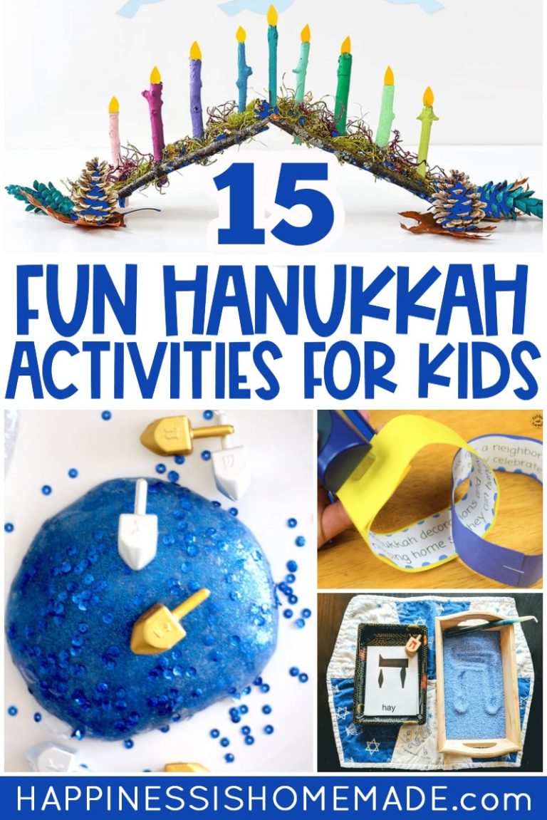 15 fun hanukkah activities for kids