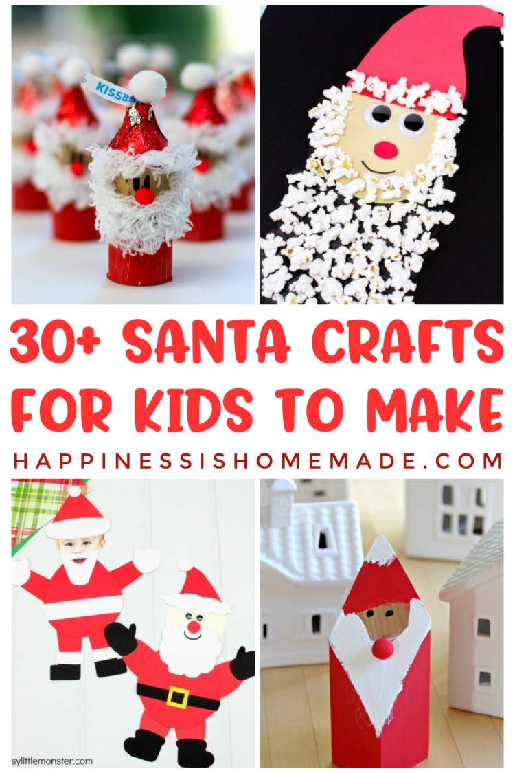 30+ Easy Christmas Crafts for Kids of All Ages - Happiness is Homemade