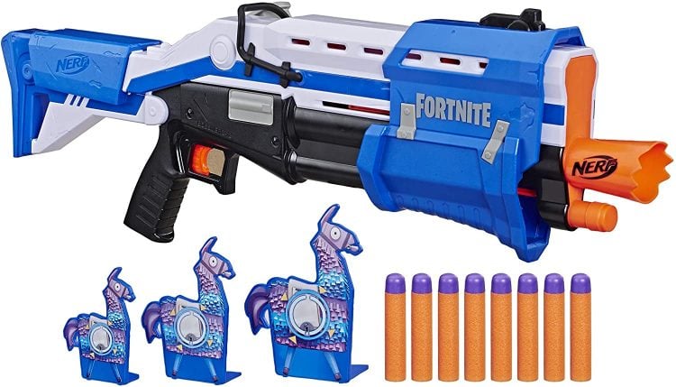 fortnite nerf gun with accessories