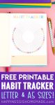 free printable circle habit tracker for bullet journal
