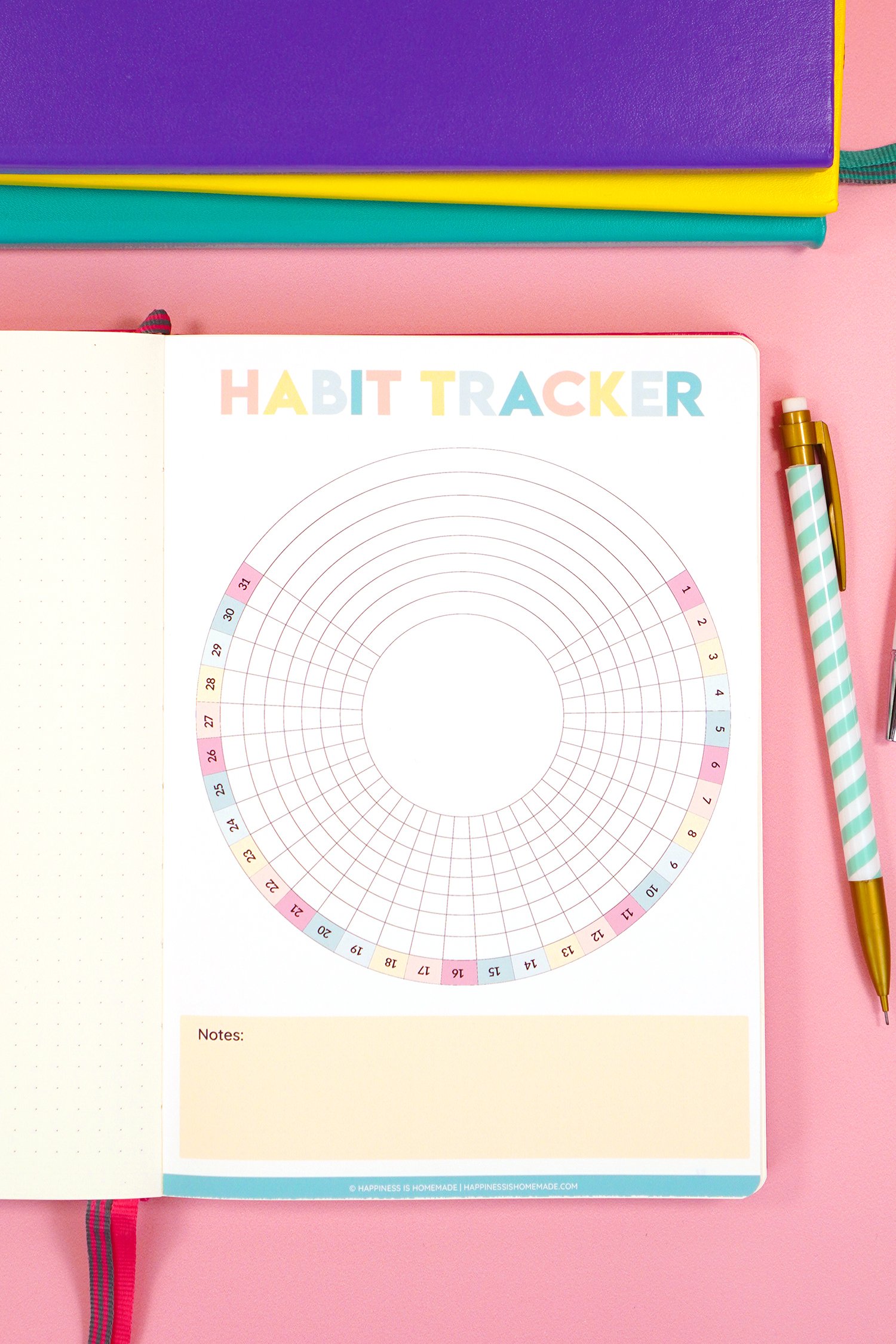 free printable habit tracker bullet journal