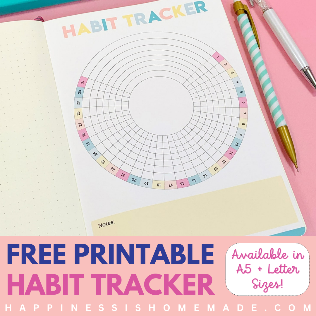 Free Printable Habit Tracker
