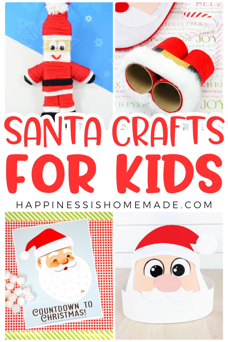 Santa Crafts For Kids