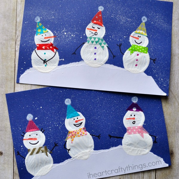 20+ Snowman Crafts for Kids and Adults - Happiness is Homemade