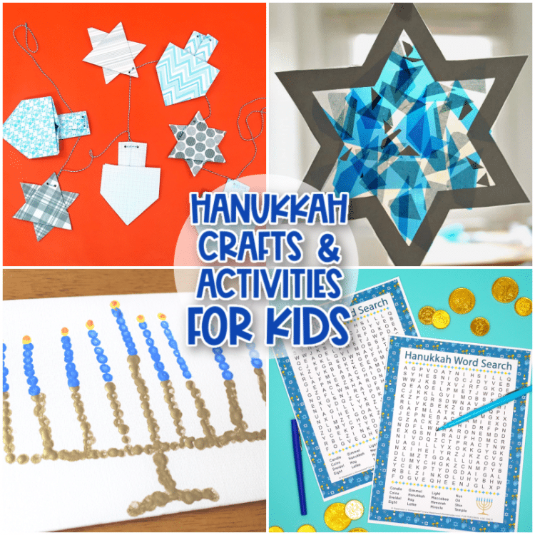 hanukkah crafts and activities for kids