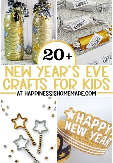 20+ new years eve crafts for kids
