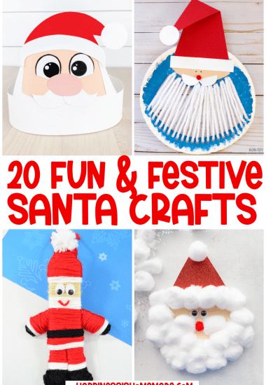 20 fun and festive santa crafts