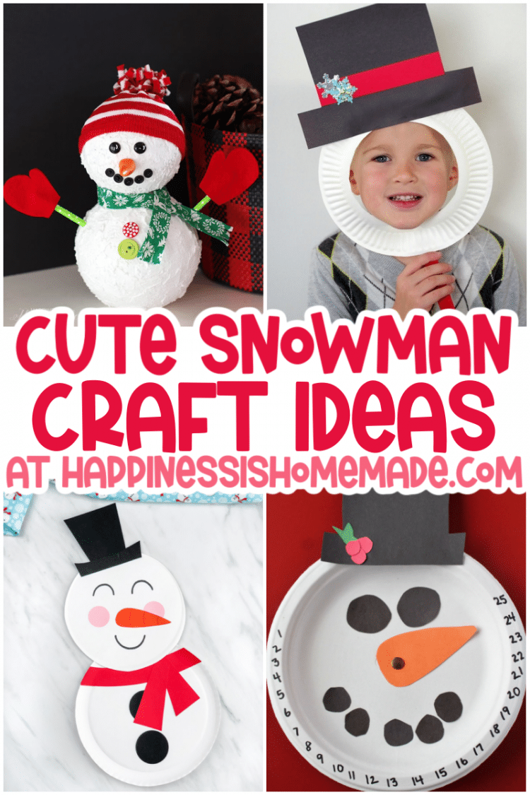 DIY Snowman Face Sled Art Kits for Kids and Adults – Teresa's Spot