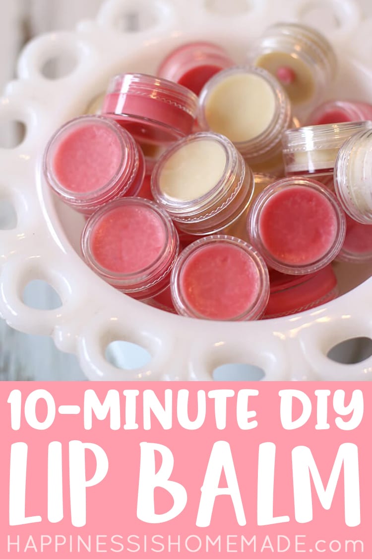 10 minute diy lip balm