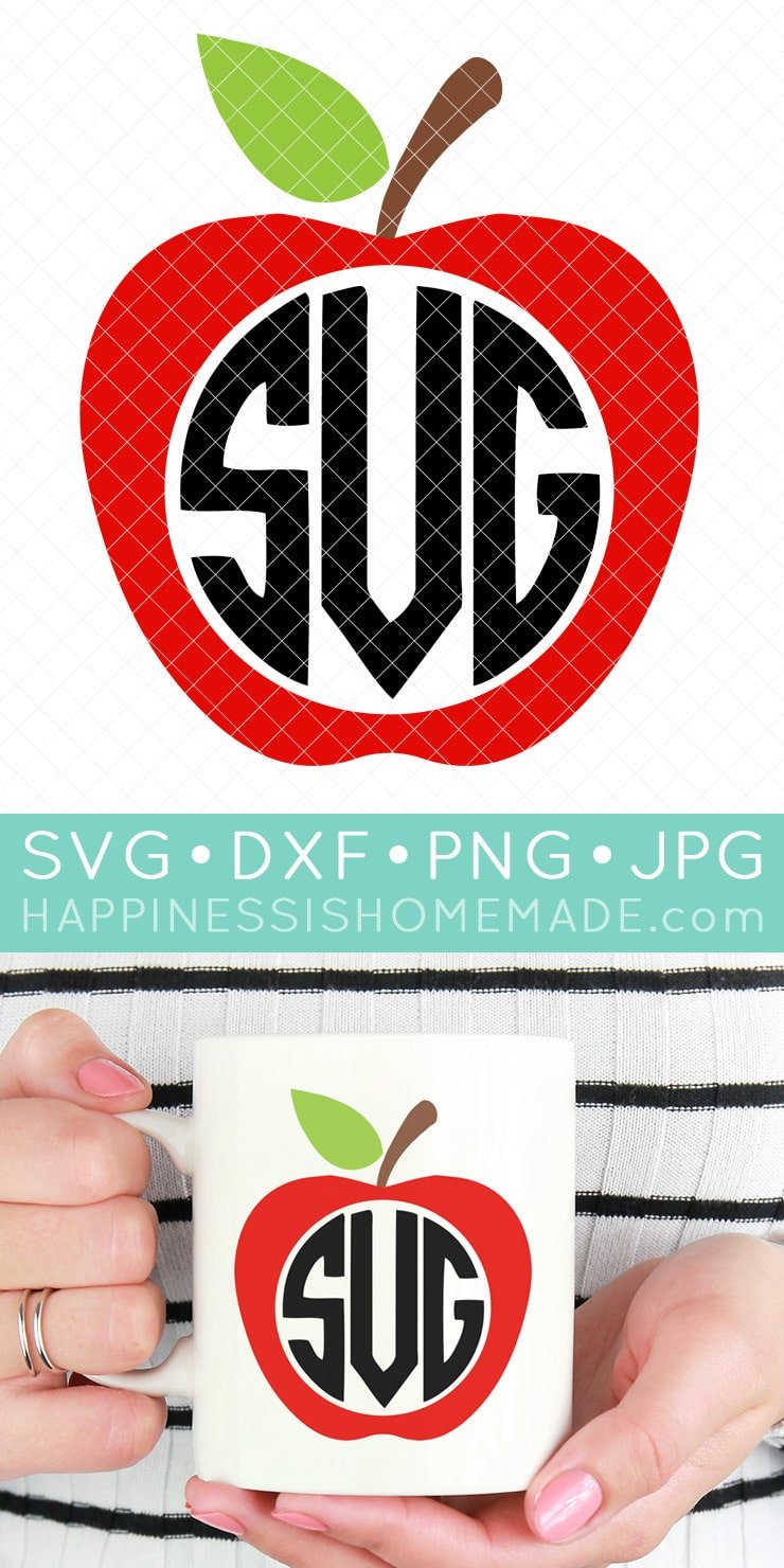 16 Free Monogram SVG Files for Cricut & Silhouette - Happiness is Homemade