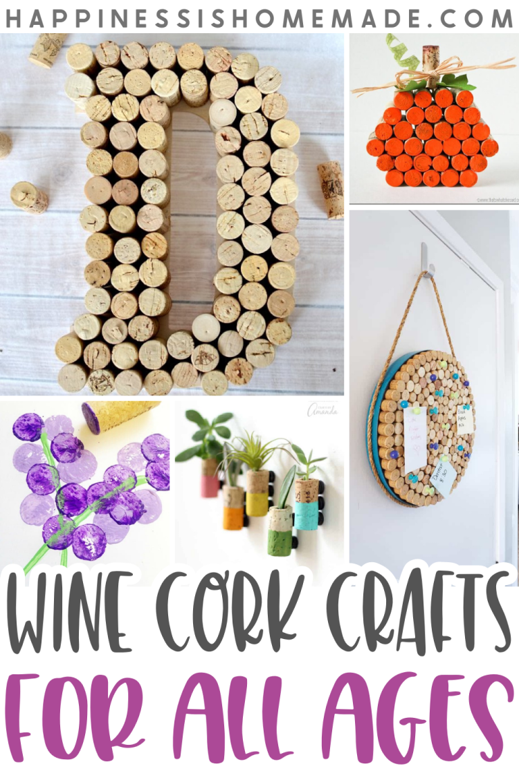 Wine Cork Crafts For All ages