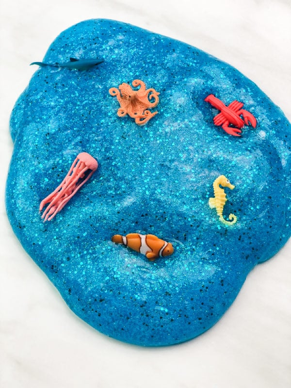 sea creature slime craft for kids