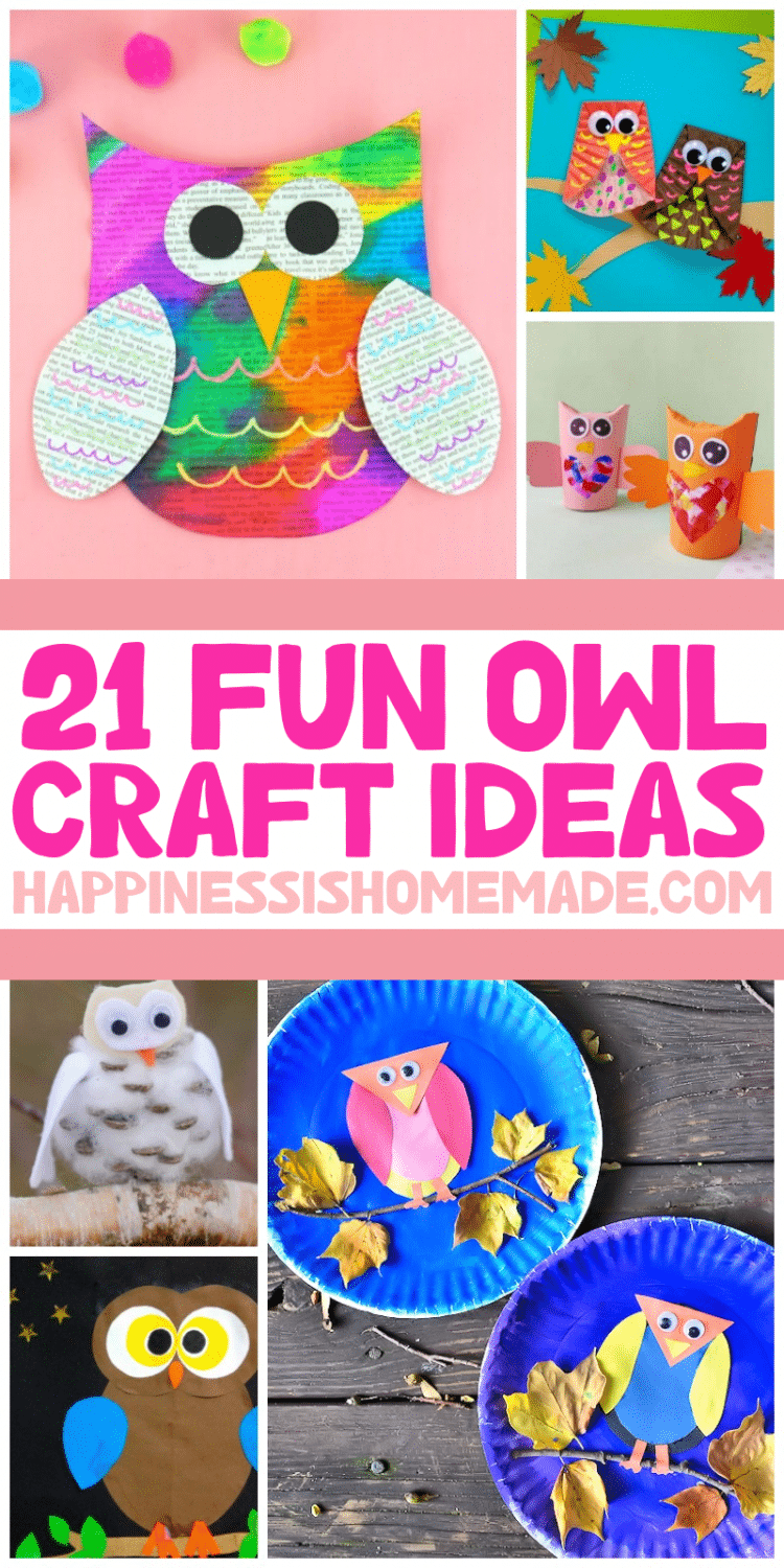 21 fun owl craft ideas