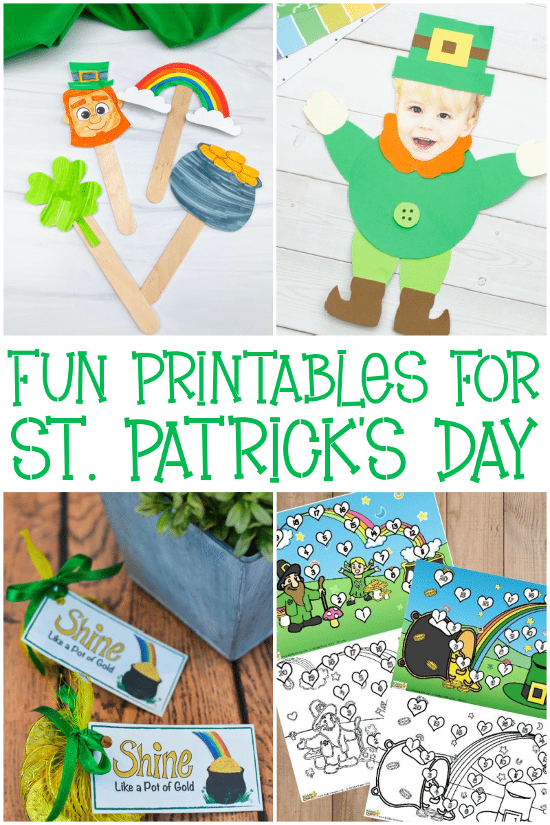 fun printables for st patricks day