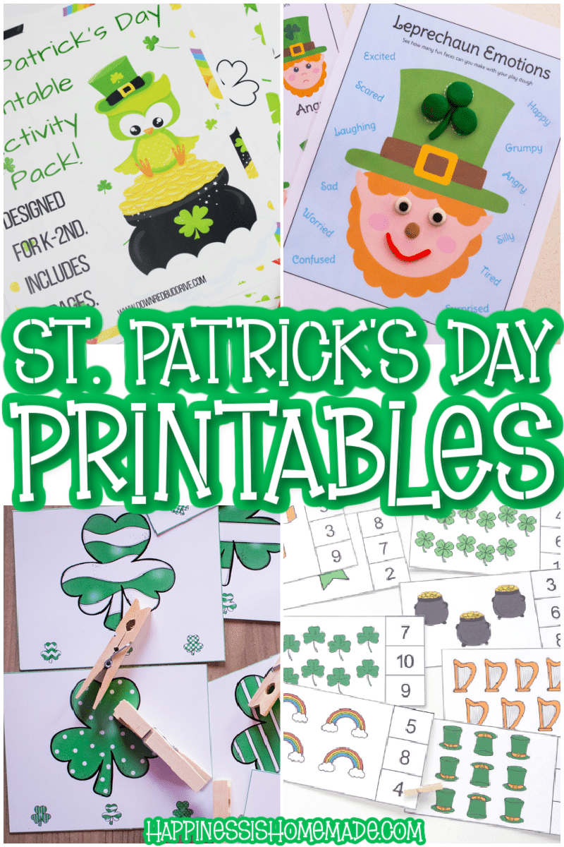 23 St Patrick’s Day Printables