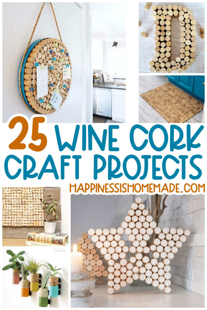 DIY wine cork projects