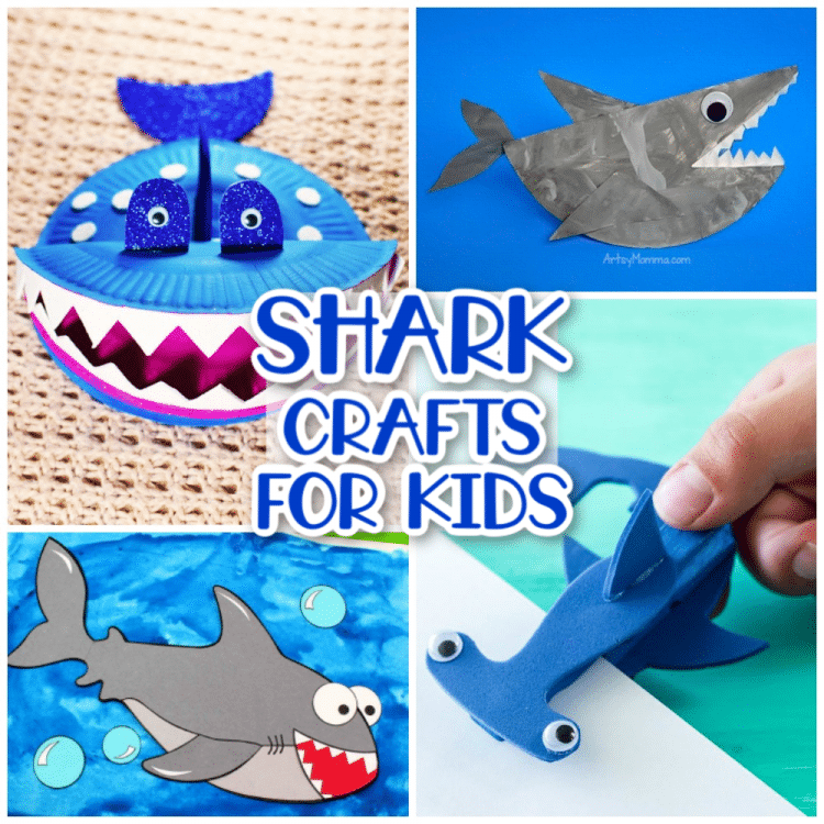 shark crafts for kids