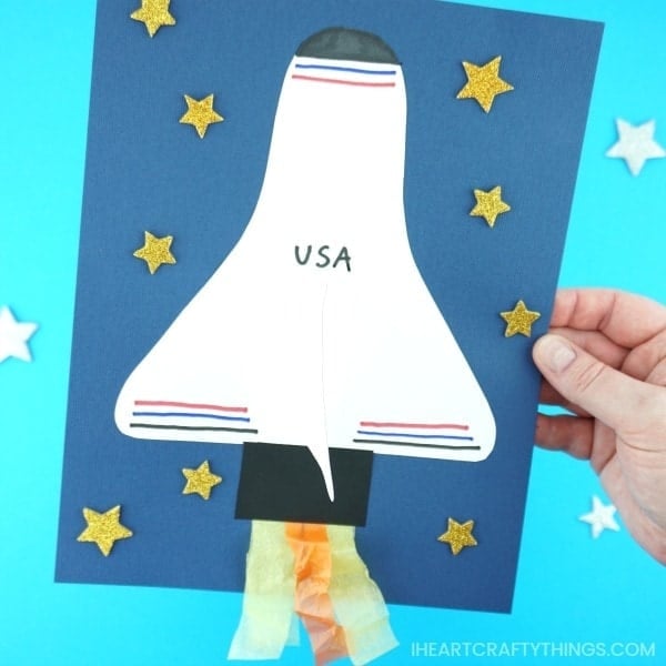 space shuttle paper craft 