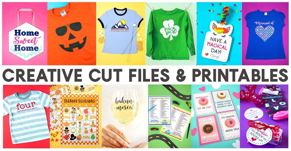 creative cut files and printables