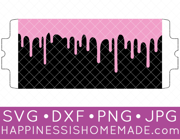 drippy mug wrap svg file