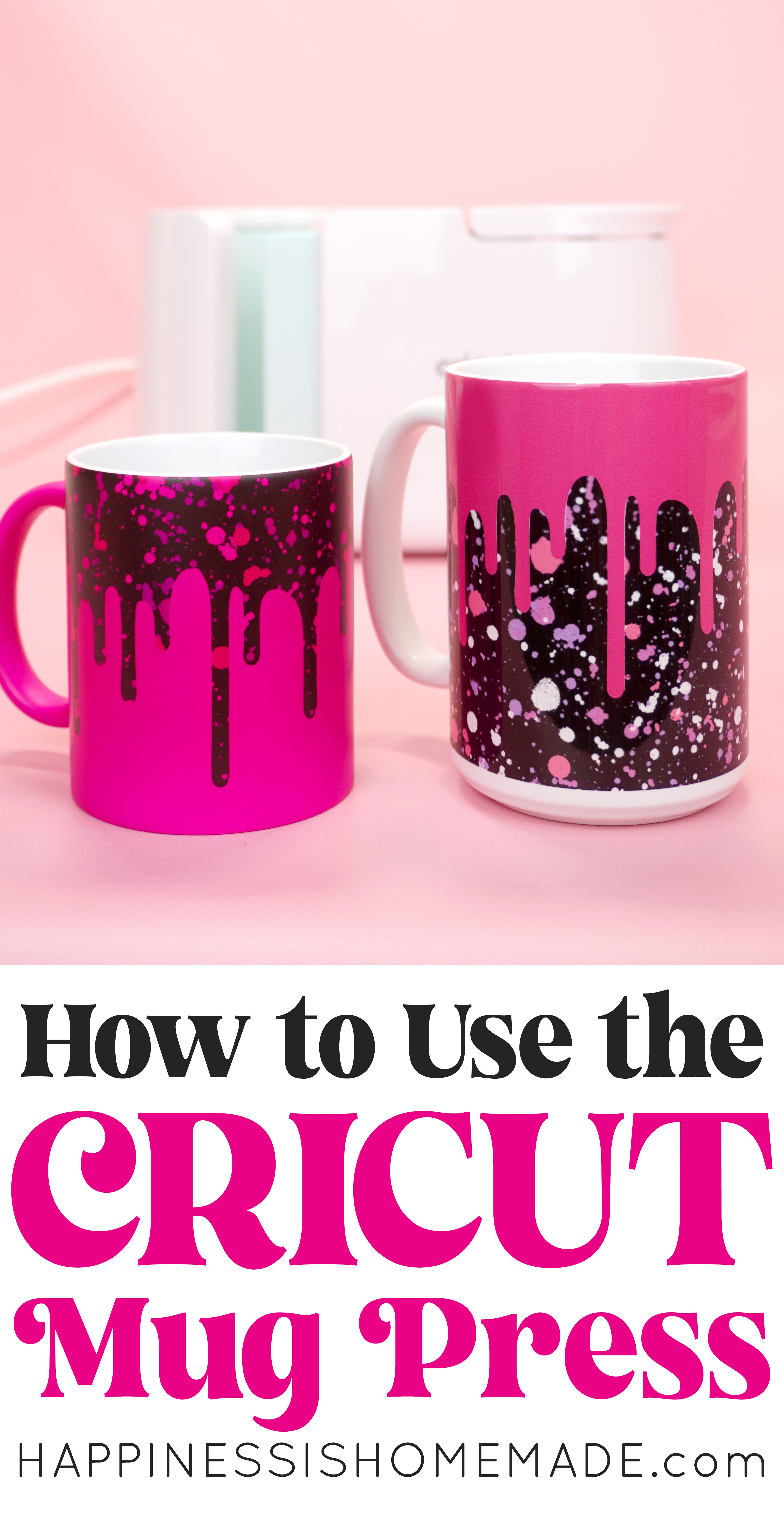 how to use the cricut mug press