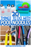 20 things to do with pool noodles