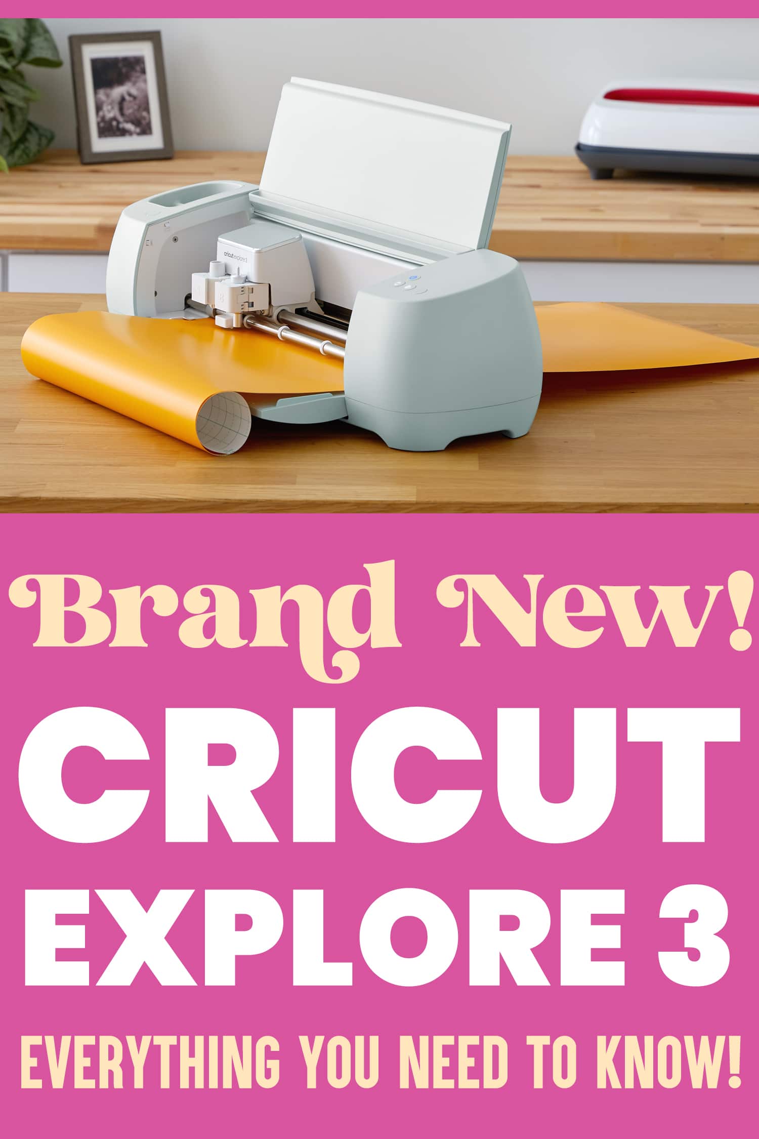 Introducing My Cricut Explore Air 2 and Name Sticker Tutorial