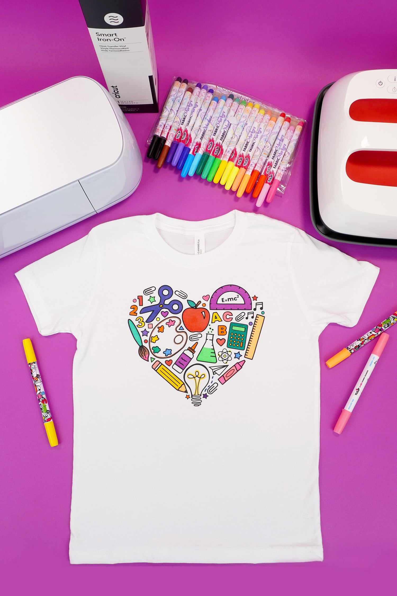 Back to School SVG + Coloring Shirt