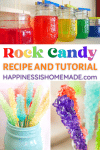 rock candy recipe and tutorial