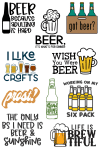 beer svg file collage