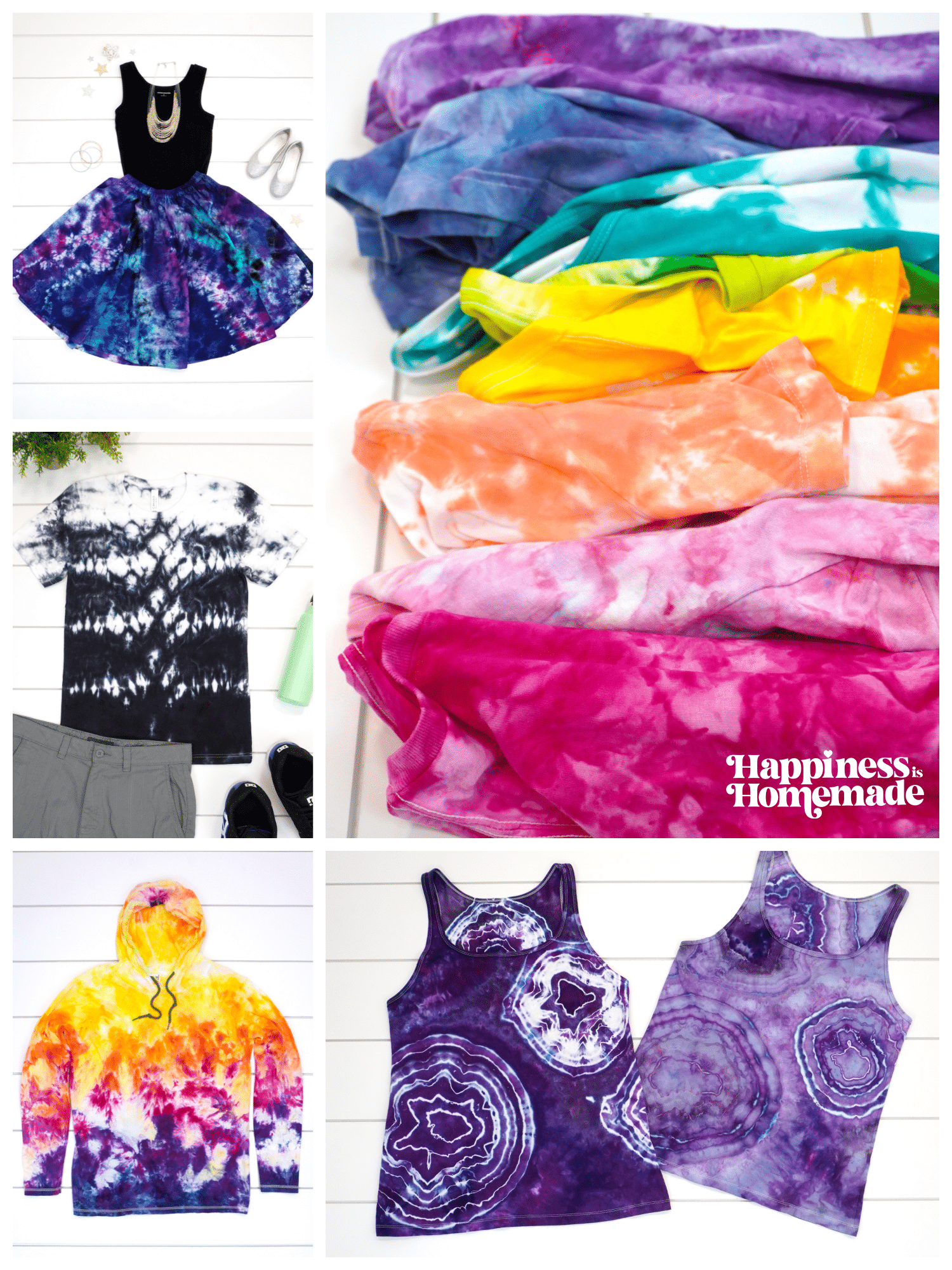 Must Have Tie-Dye Supplies - Happiness is Homemade