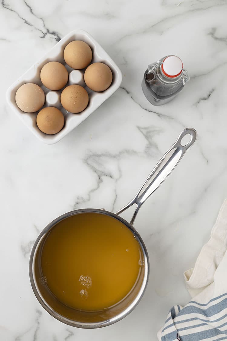 making apple cider donuts with ingredients