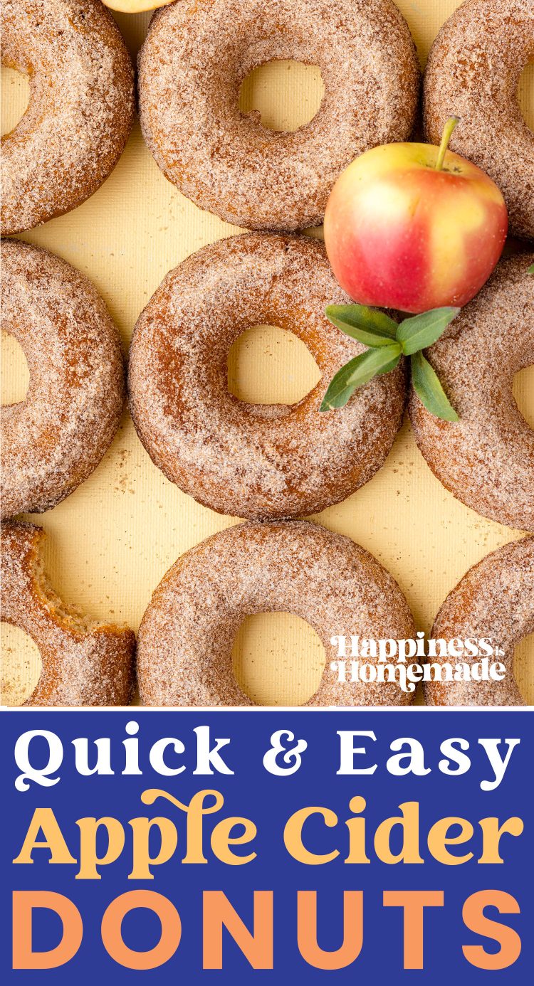 quick and easy apple cider donut recipe