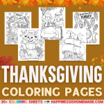 Thanksgiving coloring pages facebook image