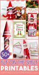50+ elf on the shelf printables pin graphic