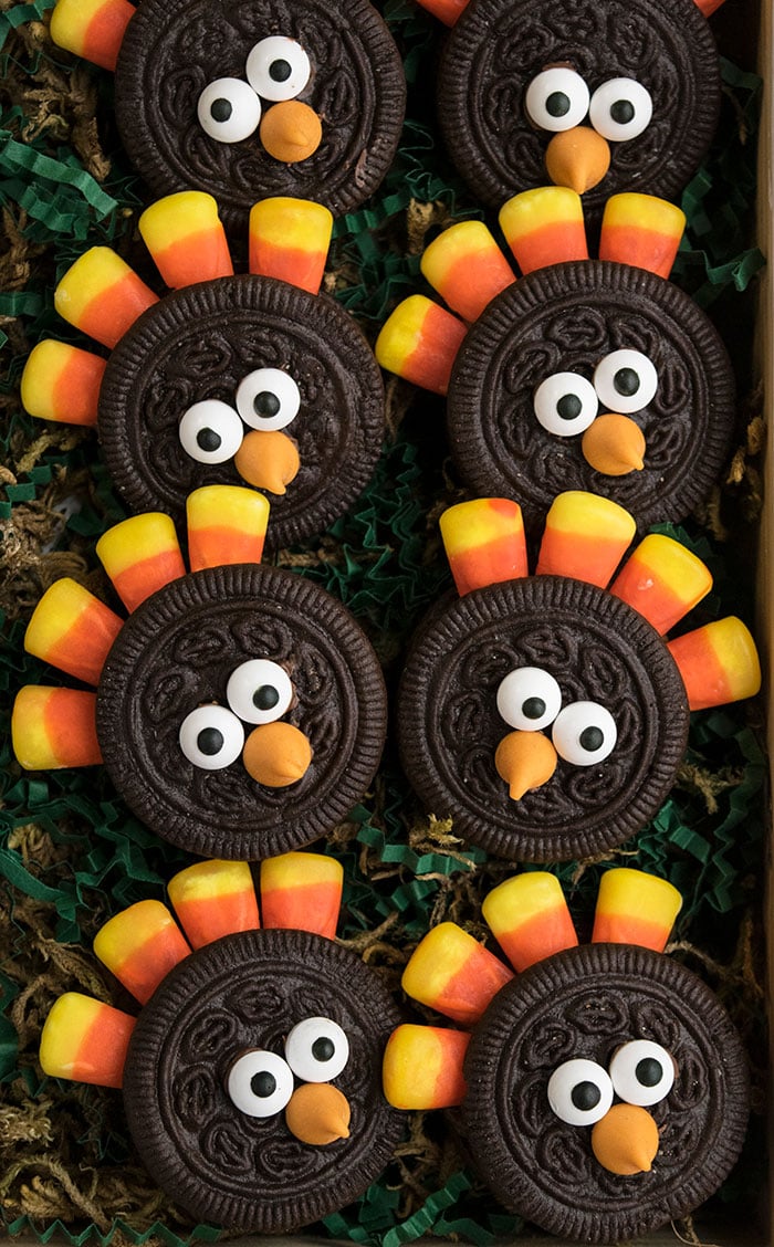 Oreo turkey treats