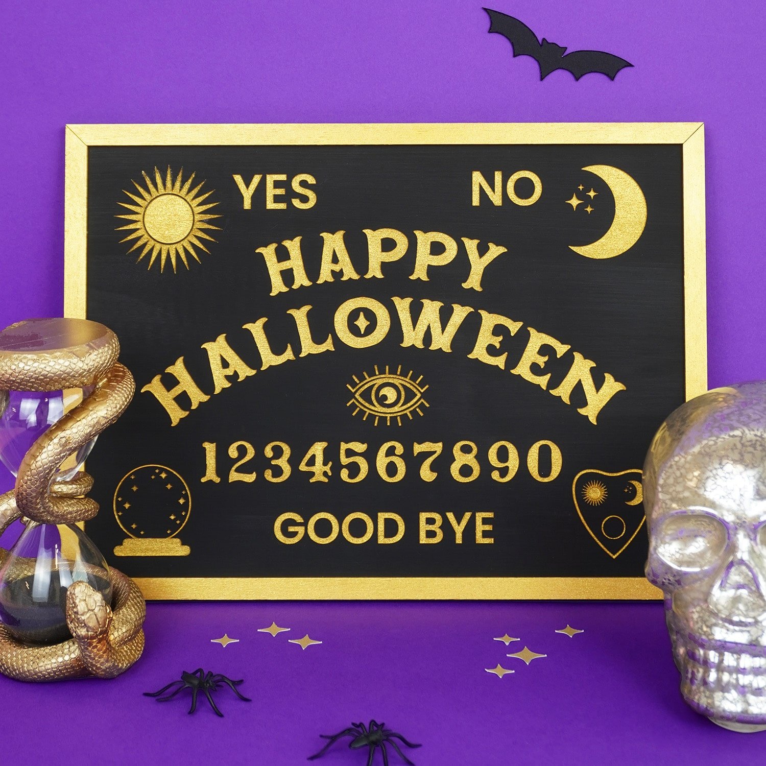 happy halloween sign ouija board inspired svg file