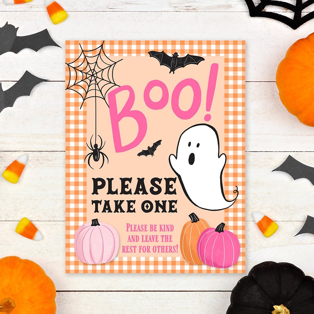 boo please take one candy bowl printable sign