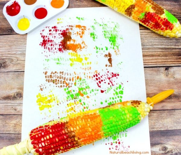 corn on the cob painting activity