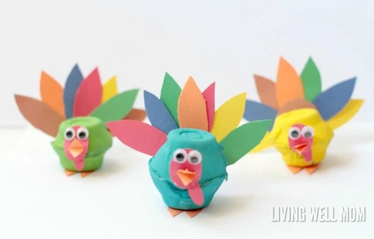 egg carton turkeys