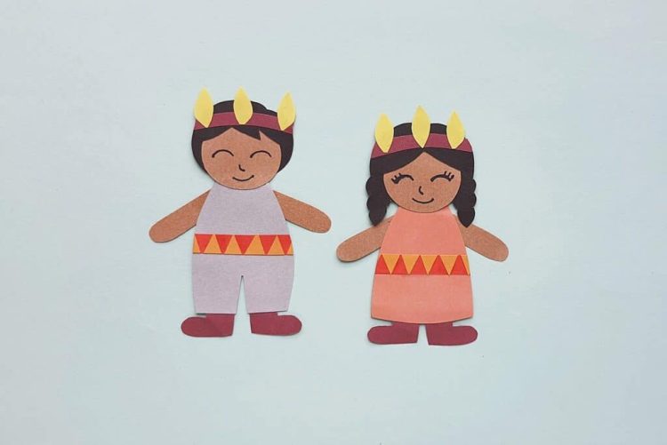 native american kids craft