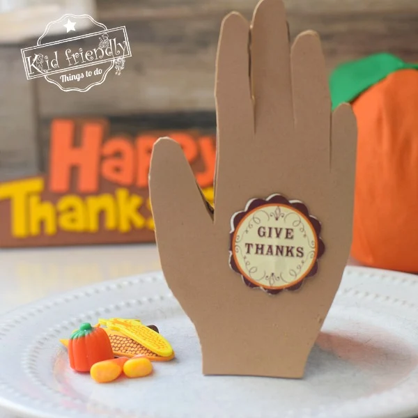 thankful prayer hands kids thanksgiving craft