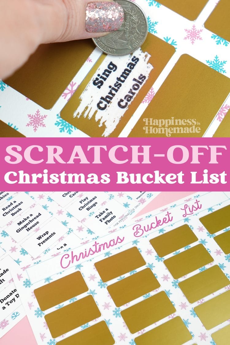 scratch off christmas bucket list