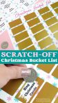 christmas bucket list printable advent calendar