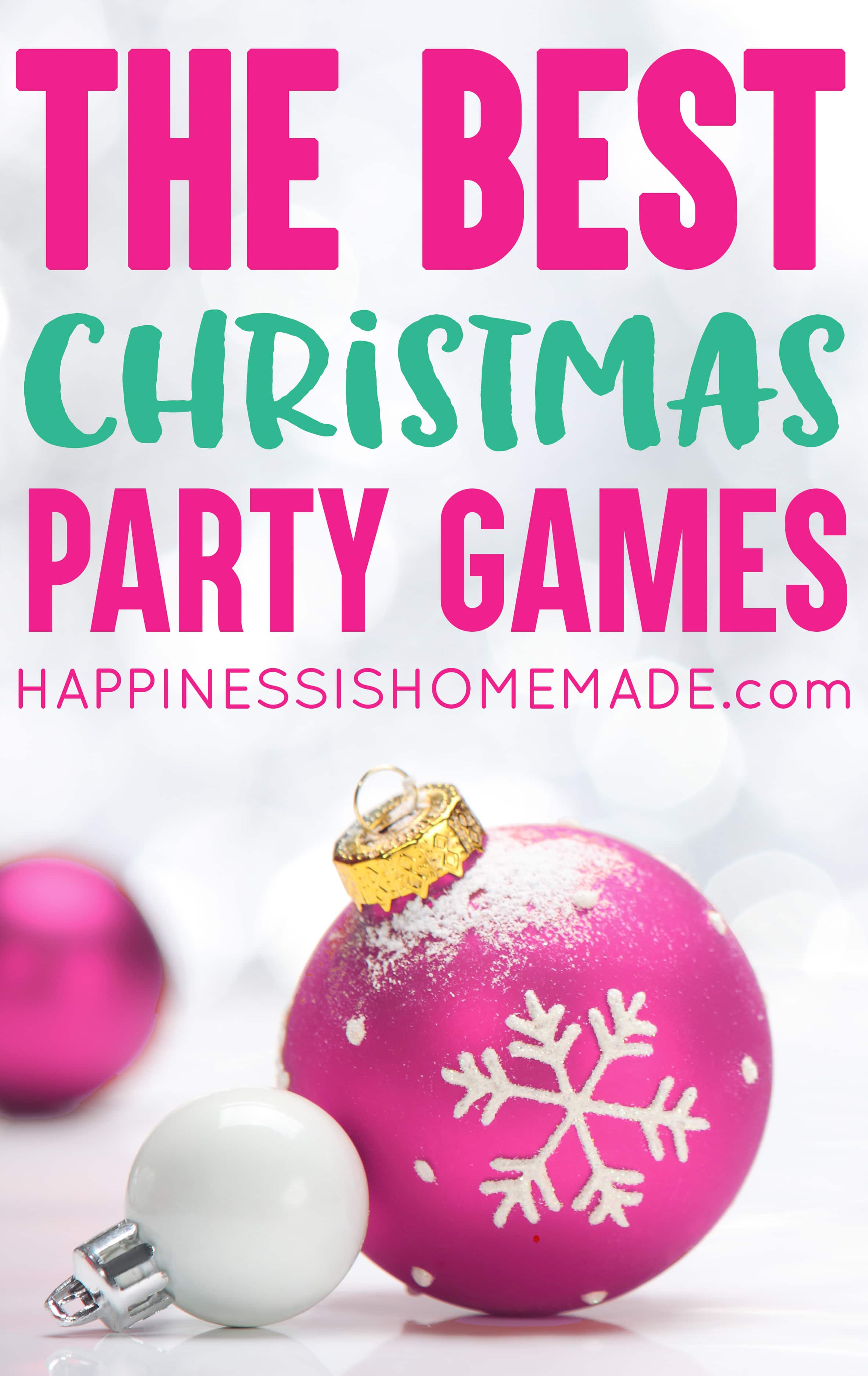 35+ Fun Christmas Games for Kids & Adults